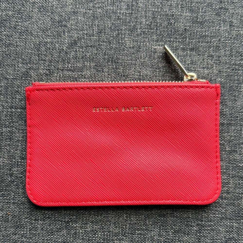 Red Women's Card Holder
